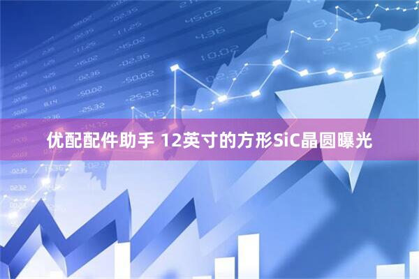 优配配件助手 12英寸的方形SiC晶圆曝光