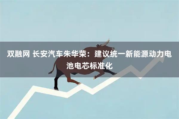 双融网 长安汽车朱华荣：建议统一新能源动力电池电芯标准化